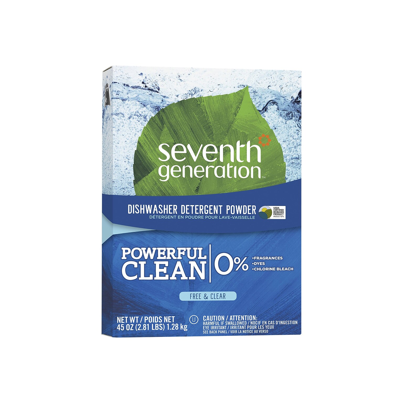 Seventh Generation Dishwasher Detergent Powder, 12/Carton (SEV-22150CT)
