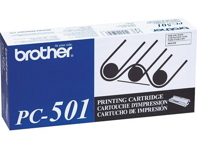 Brother PC-501 Black Standard Yield Fax   Cartridge