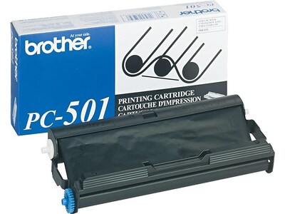 Brother PC-501 Black Standard Yield Fax   Cartridge