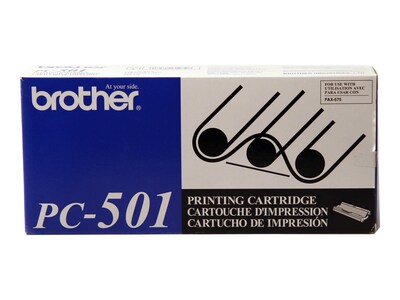 Brother PC-501 Black Standard Yield Fax   Cartridge