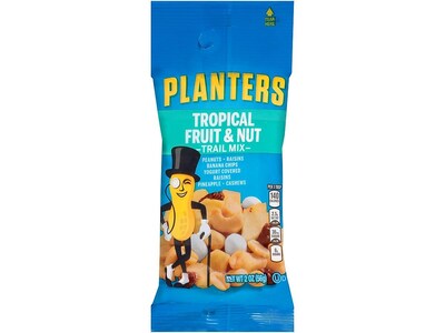 Planters Tropical Fruit and Nut Trail Mix, 2 oz., 72 Bags/Pack (GEN00260)