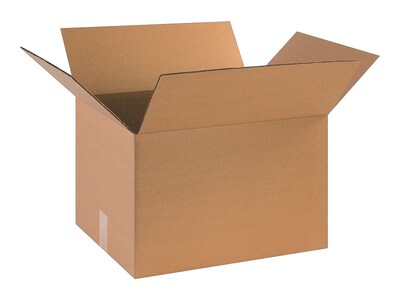 Coastwide Professional™ 18 x 14 x 12, 200# Mullen Rated, Shipping Boxes, 25/Bundle (CW57029)
