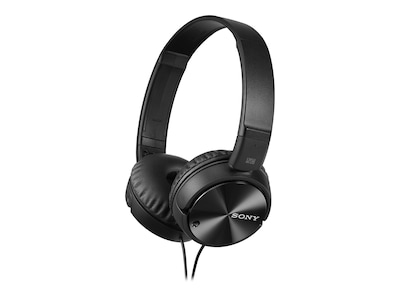 Sony MDR ZX110NC Noise Cancelling Headphones, Black (MDRZX110NC) | Quill