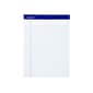 Ampad Perforated Notepads, 8.5" x 11.75", Wide Ruled, White, 50 Sheets/Pad, 12 Pads/Pack (TOP 20-360)