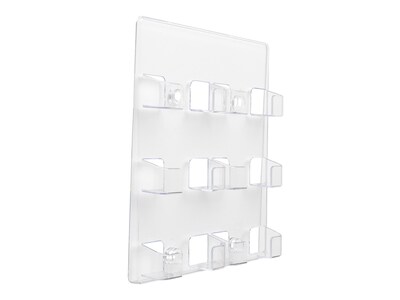 Deflect-O Wall Mounted Card Holders, Clear (70601)