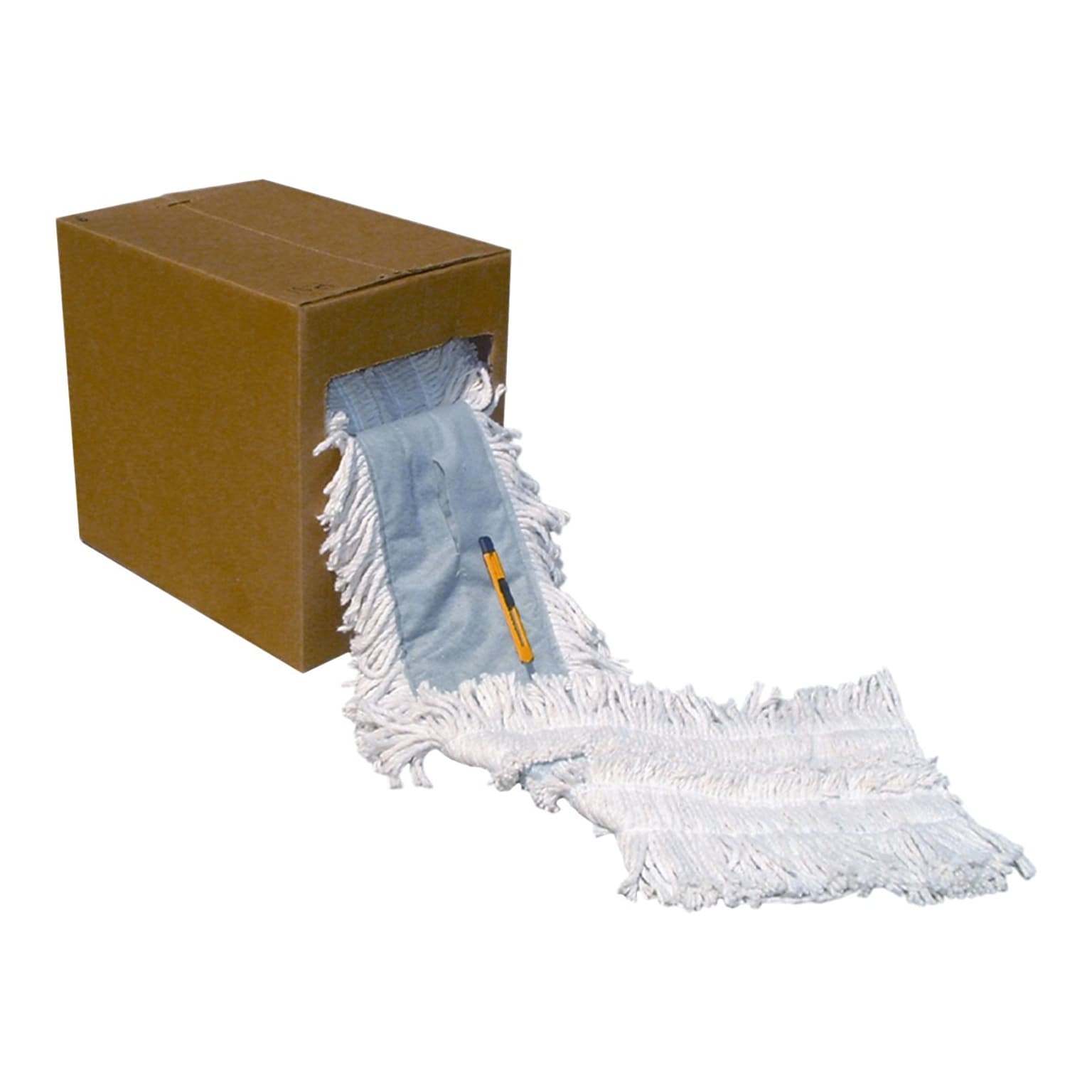 ODell Cotton Dust Mop Roll, Natural, 40 ft. (FF40)