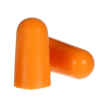 3M 1100 Uncorded Earplugs, Orange, 200/Box (1100)
