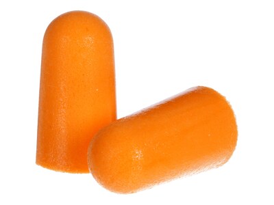 3M Uncorded Earplugs, 29 dB, Orange, 200/Box (1100S)
