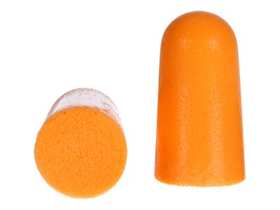 3M 1100 Uncorded Earplugs, Orange, 200/Box (1100)