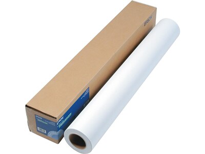 Epson Enhanced Wide Format Bond Paper Roll, 36" x 100', Matte Finish (EPSS041596)