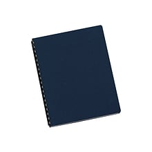 Fellowes Futura Presentation Covers Oversize Presentation Covers, 8.75W x 11.25H, Navy, 25 Pack (5