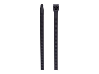 Gardner Bender Heavy-Duty Cable Ties, Black, 50/Box (623-46-415UVB)