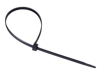 Gardner Bender Heavy-Duty Cable Ties, Black, 50/Box (623-46-415UVB)