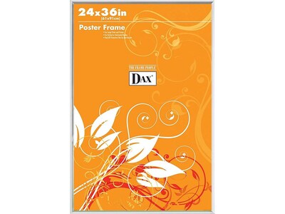 DAX U-Channel Plastic Poster Frame, Clear (281136T)