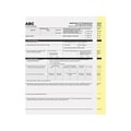 PM Company Carbonless Paper, 20 lbs, 8.5 x 11, White/Canary, 1250/Carton (59104)