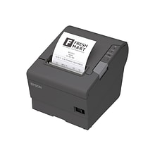 Epson TM-T88V Direct Thermal/Thermal Transfer POS Printer, USB, Seriel, Ethernet, Bluetooth, Dark Gr