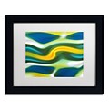 Trademark Fine Art Amy Vangsgard Spring Stream 1 11 x 14 Matted Framed (886511937208)