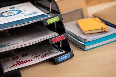 Brother CZ-1001 Continuous Paper Label Roll with ZINK® Zero Ink technology, 3/8" x 16-4/10', Multicolored (CZ-1001)