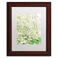 Trademark Fine Art Ariane Moshayedi White Cherry Blossom Trees 4 11 x 14 Matted Framed (190836276561)
