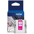 Brother CZ-1004 Continuous Paper Label Roll with ZINK® Zero Ink technology, 1 x 16-4/10, Multicolo