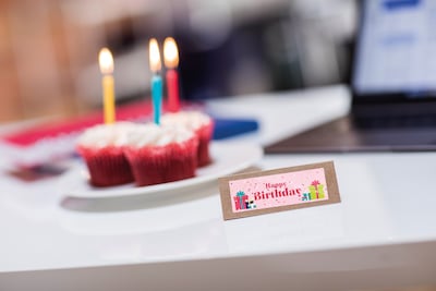 Brother CZ-1004 Continuous Paper Label Roll with ZINK® Zero Ink technology, 1" x 16-4/10', Multicolored (CZ-1004)