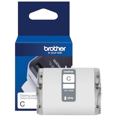 Brother Genuine CK-1000  1.97 (50mm) Wide x 6.5 ft (2 m) Cleaning Roll for ColAura Color Photo & Label Printer