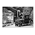 Trademark Fine Art Philippe Hugonnard Old American Car 12 x 19 Canvas Stretched Art Print (190836118403)