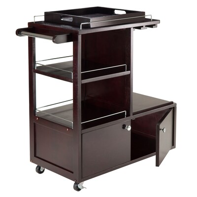 Winsome 34W Galen Entertainment Cart Espresso (92430)