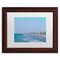 Trademark Fine Art Ariane Moshayedi Newport Beach Summer Day 11 x 14 Matted Framed Art Print (190836270545)