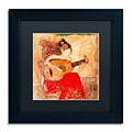 Trademark Fine Art Joarez Vanessa 11 x 11 Matted Framed (190836235629)