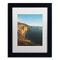 Trademark Fine Art Ariane Moshayedi Big Sur Vista 11 x 14 Matted Framed (190836264261)