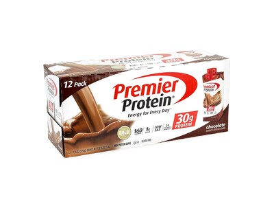 Premier Protein Chocolate Protein Drink, 11 Fl. Oz., 12/Pack (220-00627)