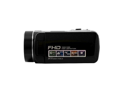 Hamilton Buhl ActionPro HDV17BK 24MP FHD Digital Video Camera, Black