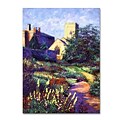 Trademark Fine Art David Lloyd Glover Dusk at Sunset 14 x 19 Canvas Stretched Art Print (190836227242)