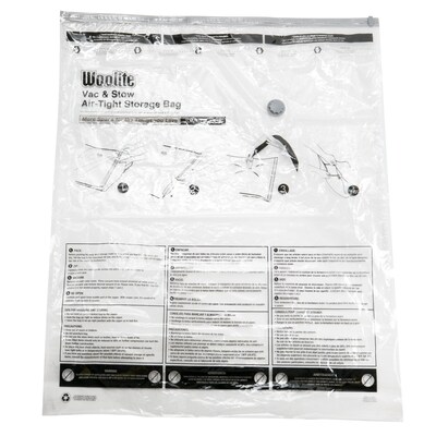 Woolite Air-Tight Jumbo Cube Vacuum Storage Bags