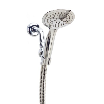 Bath Bliss Hudson 5 Function Massage Shower Head & Cord Set