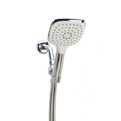 Bath Bliss Atlas 3 Function Rain Shower Head and Cord Set