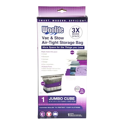 Honey-Can-Do VAC-01378 Vacuum-Seal Storage Bags, Set of 5