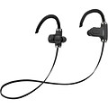 Fisher FBEP500K Freedom Sound Bluetooth In-Ear Sports Headphones with Microphone (Black)