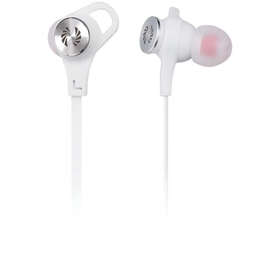 PHIATON C530S White Comfortable Fit In-Ear Headphones with Microphone (White)
