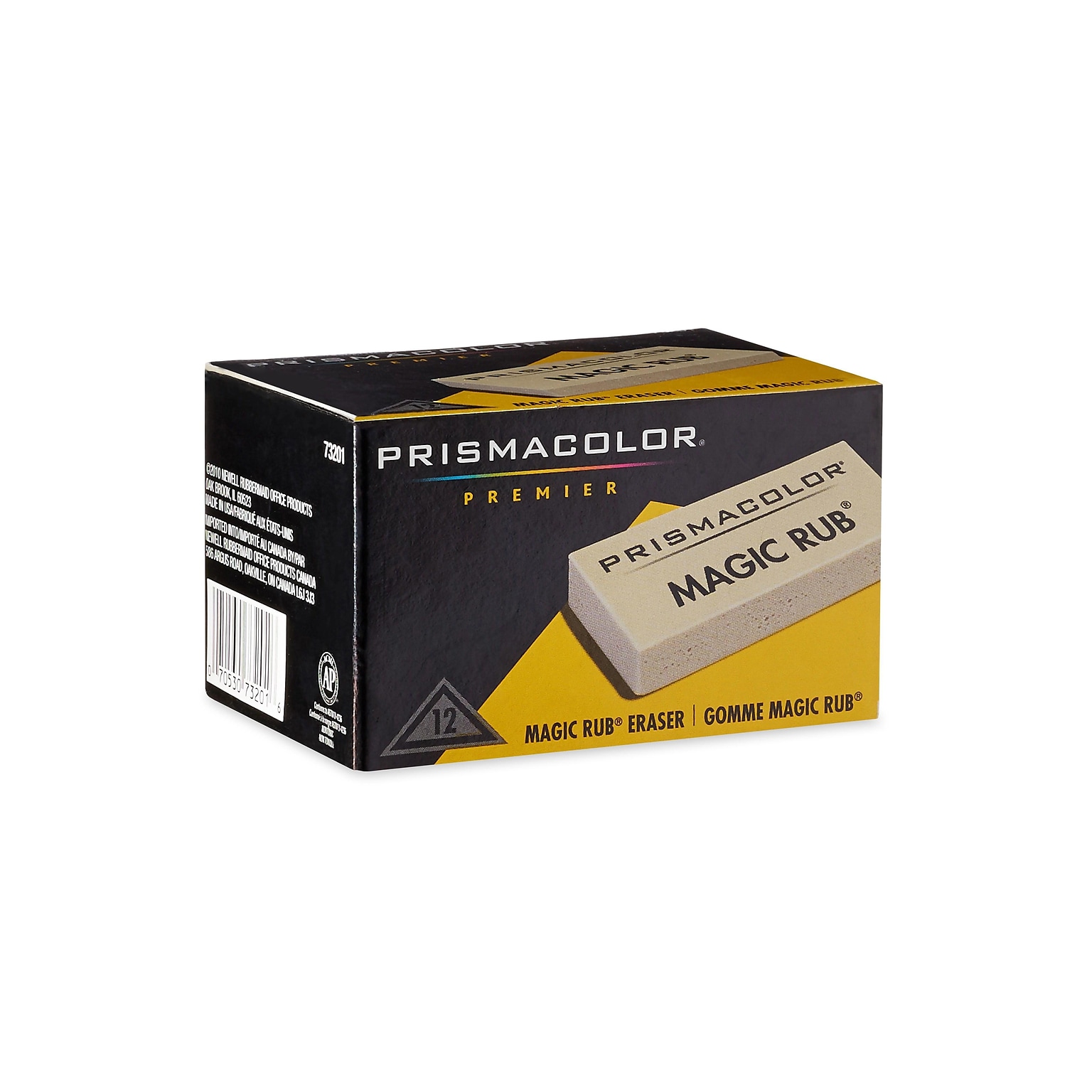 Prismacolor Magic Rub Erasers, Ivory, Dozen (73201)