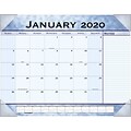 2020 AT-A-GLANCE 22 x 17 Monthly Desk Pad Slate Blue (89701-20)