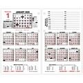 2020 AT-A-GLANCE 4 1/2 x 7 3/8 Day Counter Desk Calendar Refill, Burkharts (E712-50-20)