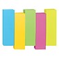Post-it® Page Markers, 0.5" x 1.75", Assorted Colors, 500 Sheets (670-5AU)