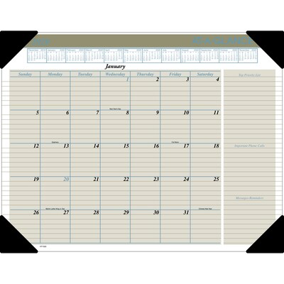 2020 AT-A-GLANCE 22 x 17 Executive Desk Pad (HT1500-20)