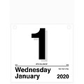 2020 AT-A-GLANCE 8 1/2 x 8 “Today Is” Daily Wall Calendar Refill (K4-50-20)