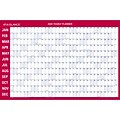 2020 AT-A-GLANCE 36 x 24 Horizontal Erasable Monthly/Yearly Wall Calendar (PM28-28-20)