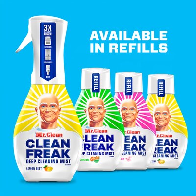 Mr. Clean Freak Mist Refill, Lemon Zest, 16 oz. (79130)
