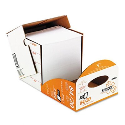 Boise SPLOX Paper Delivery System, 3 Hole, 92 Brightness, 20lb, Letter, White, 2500/Ctn (AZBOISSP-8420-P)