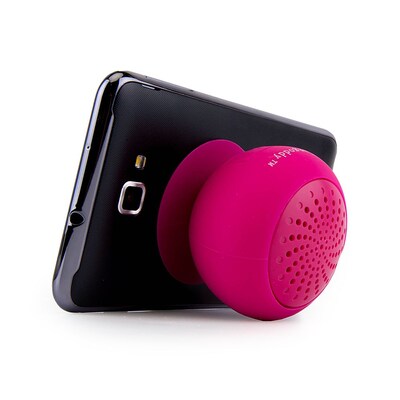 Vangoddy Compact Portable Bluetooth Suction Speaker Pink